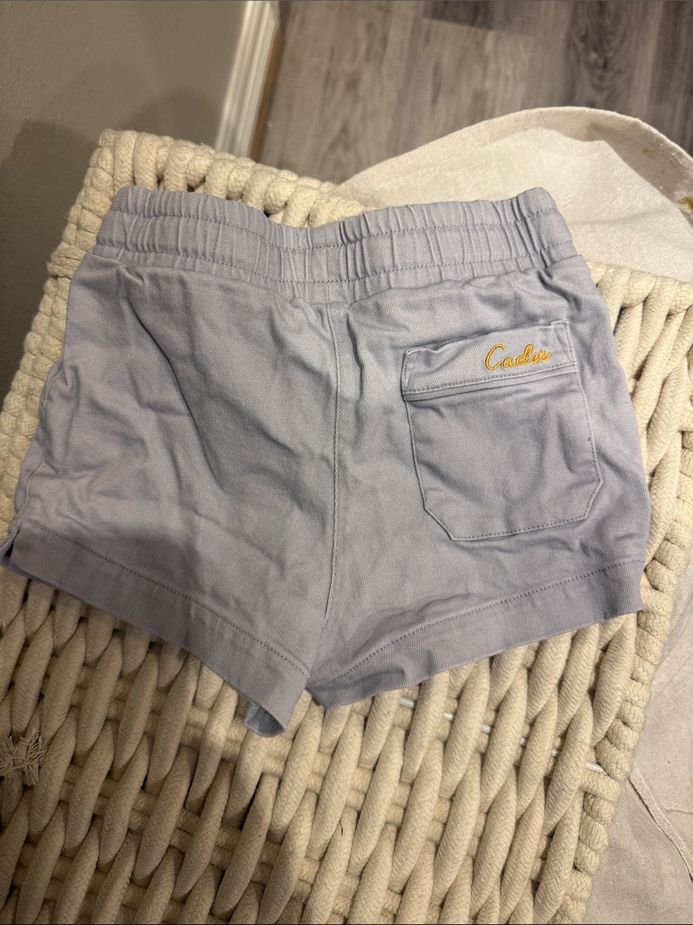 Cadets classic boys shorts in silver/grey
